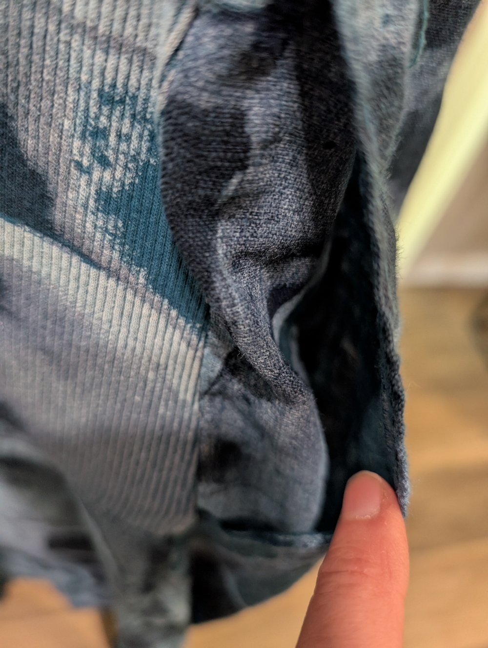 Made in Italy Blue Linen Dress - Picture 5 of 6